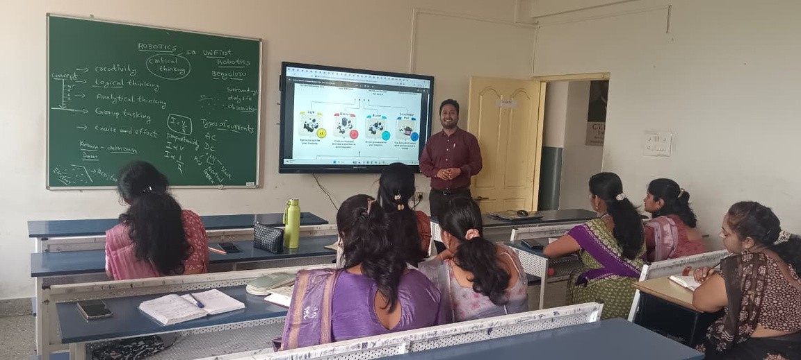 Teacher training session at Soundarya School
