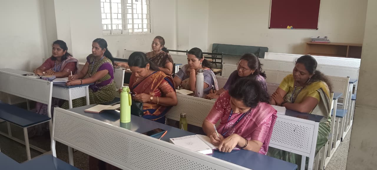 Soundarya School teachers participating in the training